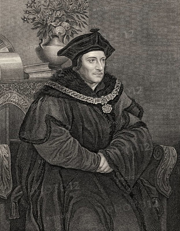 Sir Thomas More, Thomas More or More, 1478 - 1535, an English statesman, humanist writer and a saint and martyr of the Roman Catholic Church