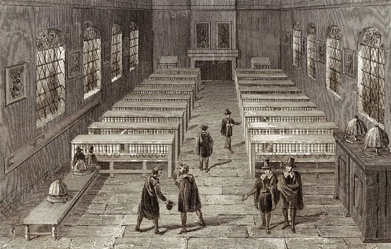 Englische Bibliothek, 18. Jahrhundert