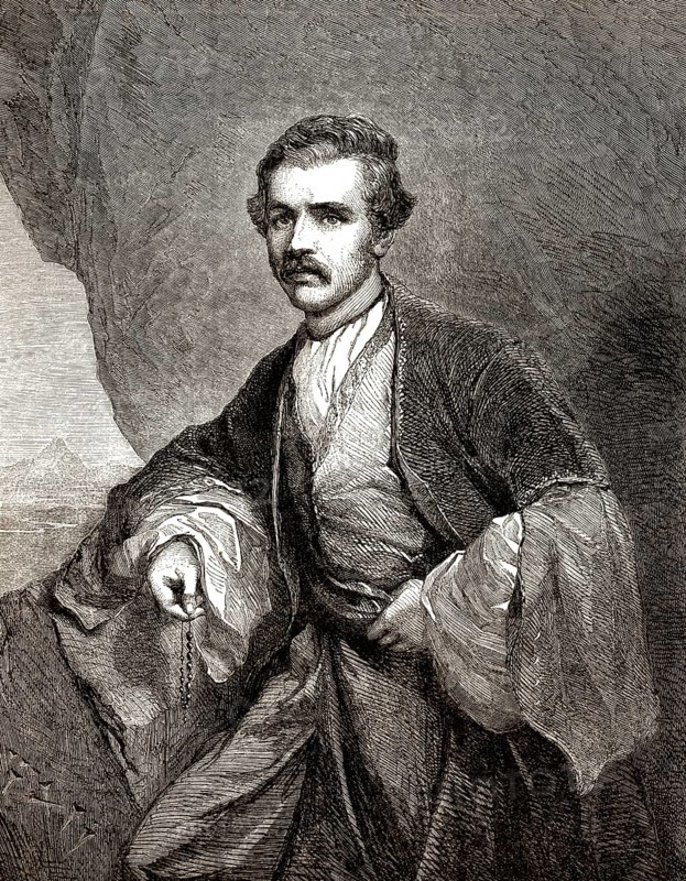 The Rt Hon Sir Austen Henry Layard, ein englischer Archäologe, Kunsthistoriker und Diplomat