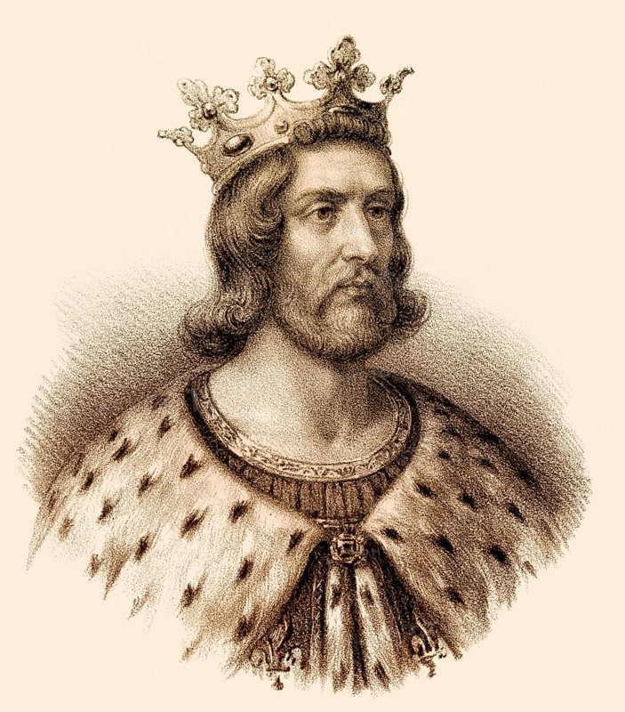 Thierry III, Theoderic, Theodoric, Theuderic III, or Theuderich III., 654-691, king of Neustria, Burgundy, Austrasia, king of all the Franks