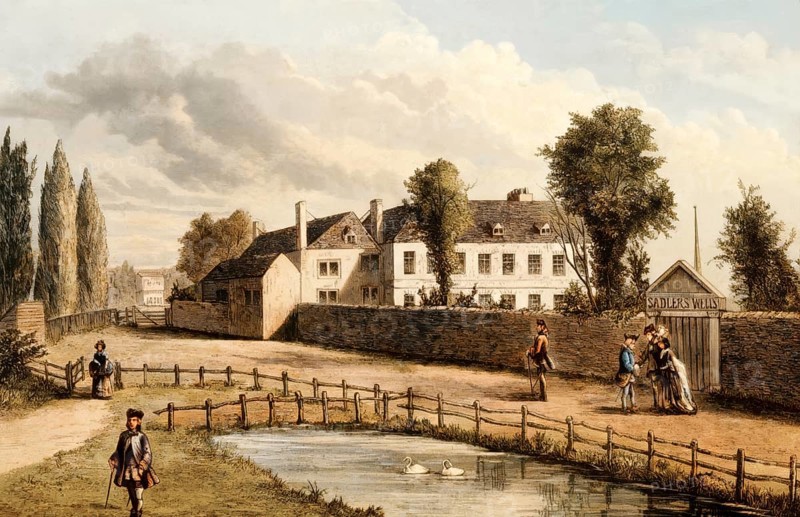 Sadler's Wells, London, UK, 1756