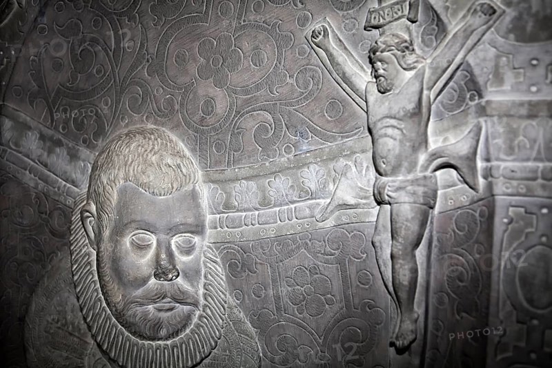 Epitaph for Johann von Grone, St.Michael Church, Kirchbrak, district of Holzminden, Weserbergland, Lower Saxony, Germany