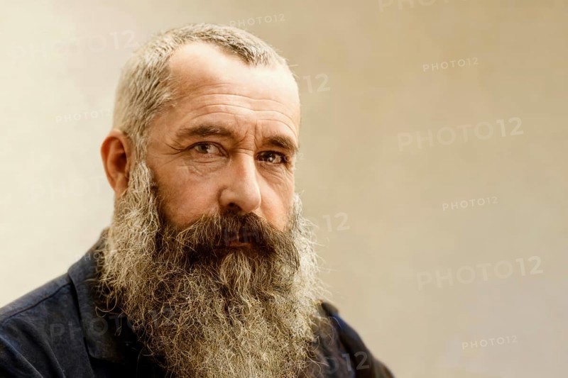 Claude Monet, 1840 – 1926, French painter and founder of Impressionism, digitally optimized based on a photograph by Étienne Carja, 1885, subsequently colored