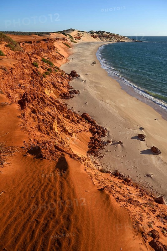 Landscape near Cape Perón, François Péron National Park, near Denham, Shark Bay, State of Western Australia, Australia