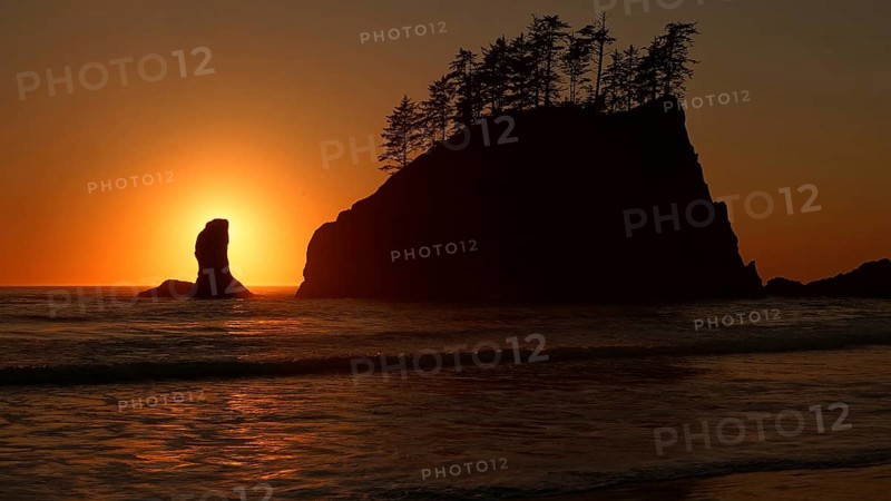 United States - Washington - Olympic National Park - Second Beach