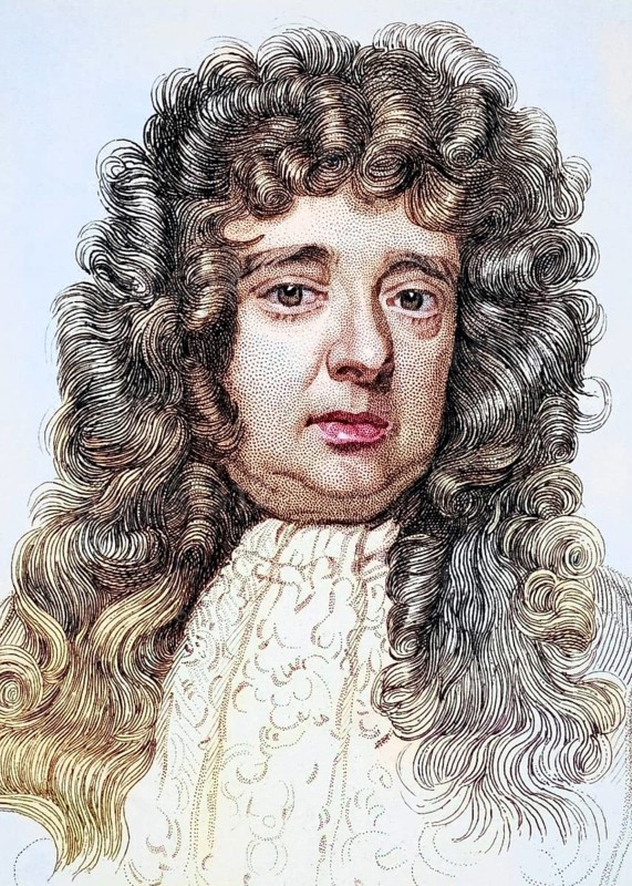 Sir William Petty, 1623 -1687, English economist, scientist and philosopher, Illustration from Old England's Worthies, published around 1880, Historical, digitally restored reproduction from a 19th century original, Record date not stated
