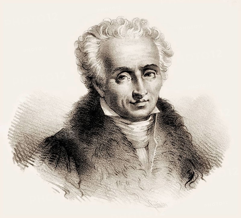 Dominique Vivant, Baron Denon, 1747 – 1825, French artist, writer, diplomat, author and archaeologist, digitally edited