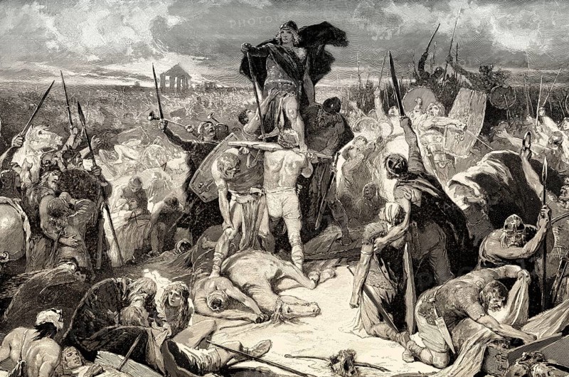 Thorismund, king of the Visigoths, after the Battle of the Catalaunian Plains
