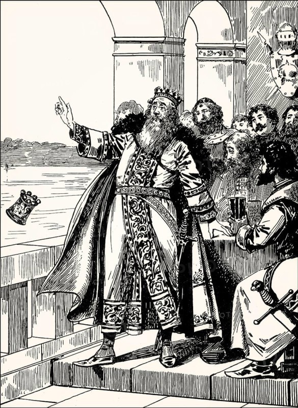 Der König in Thule, The King in Thule, a poem Johann Wolfgang von Goethe