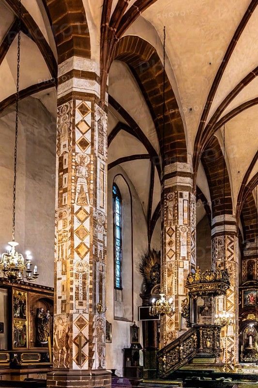 St. Andrew's Basilica in Olkusz, 14th century Poland