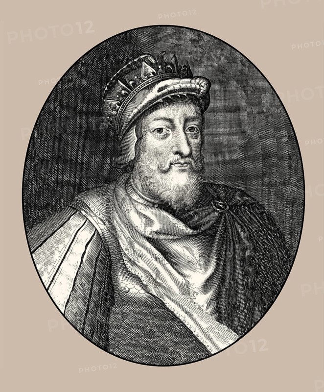 Childebert I, c. 496-558, a Frankish King of the Merovingian dynasty, King of Paris and Orléans, Childebert I, c. 496-558, König der Franken, Teilreich Paris