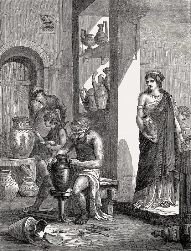 Etruscan pottery