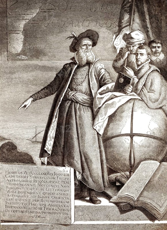 John Cabot, Giovanni Caboto, ca. 1450-c. 1500, ein genuesischer Seefahrer und Entdecker