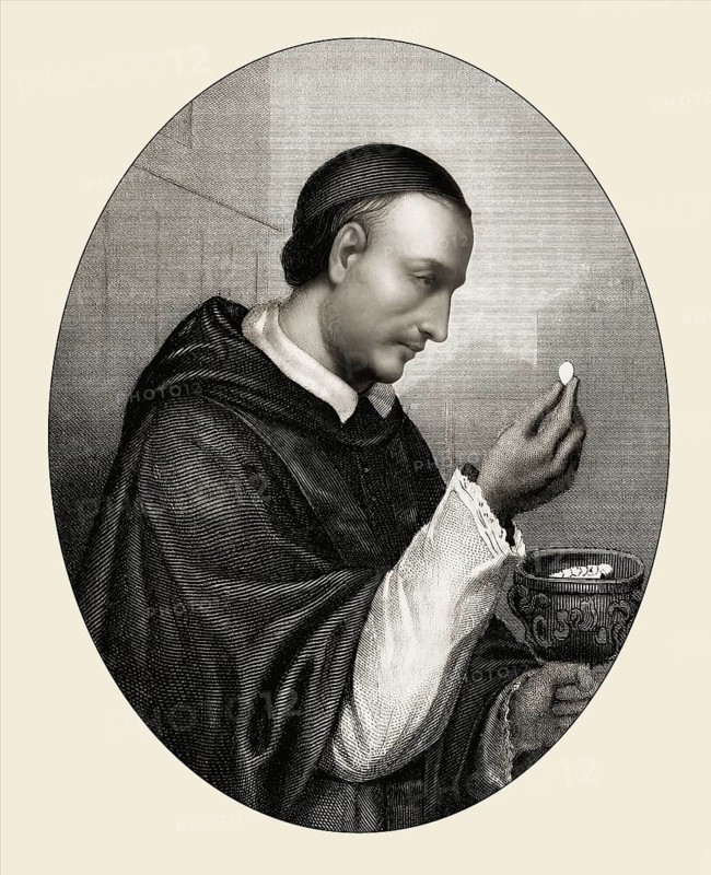 Pope Alexander VII, Alessandro VII, Alexandre VII, Alejandro VII, born Fabio Chigi, 1599 – 1667, ruler of the Papal States from 1655 until his death in 1667, digitally edited