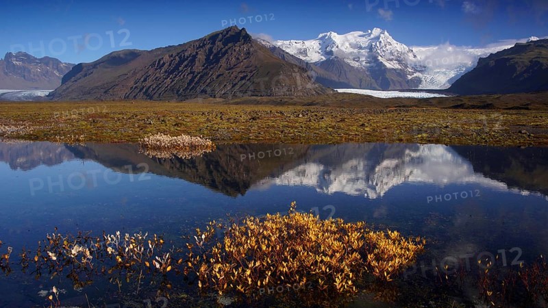 Iceland, Europe, landscape in Skaftafell NP, Skaftafell NP