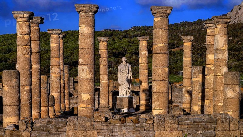 Roman ruined city, Emperor Claudius, 1st century AD