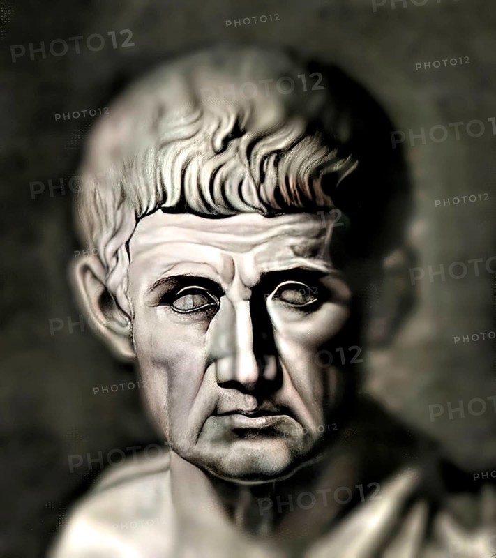Aristotle, 384-322 BC, ancient Greek philosopher and scientist, digitally altered