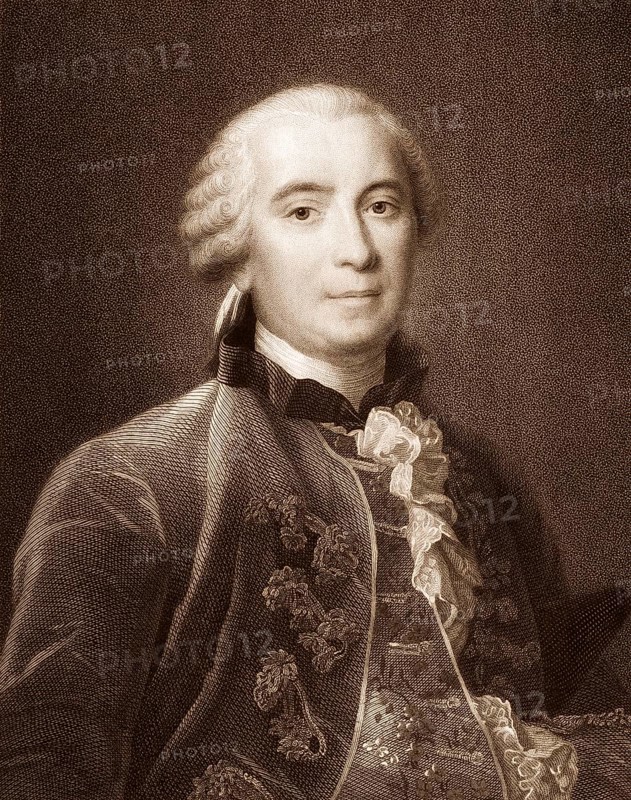 Georges Louis Marie Leclerc, Comte de Buffon, 1707 - 1788, a French scientist of the age of Enlightenment