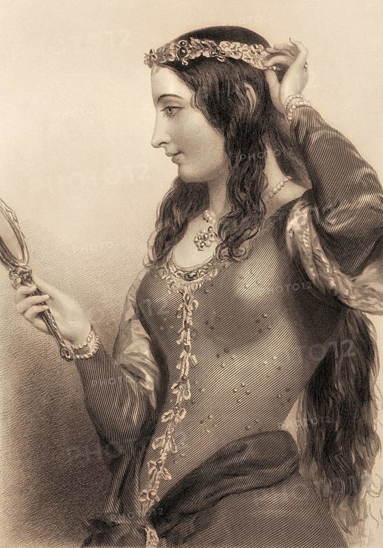 Eleanor of Provence, c. 1223 – 1291, a French noblewoman who became Queen consort of England as the wife of King Henry III