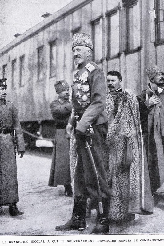 Grand Duke Nicholas, 1917, Saint Petersburg, Russia