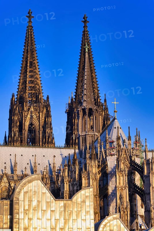 Cologne Cathedral, Museum Ludwig, Cologne, North Rhine-Westphalia, Germany