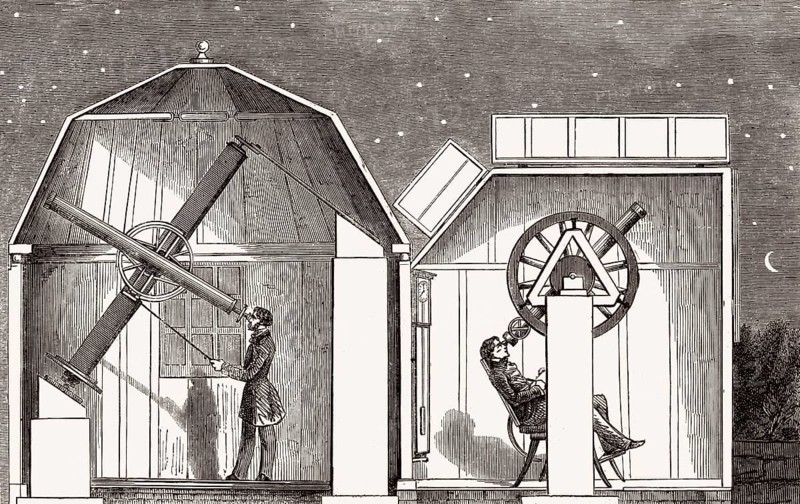 Astronomische Sternwarte, 19. Jahrhundert