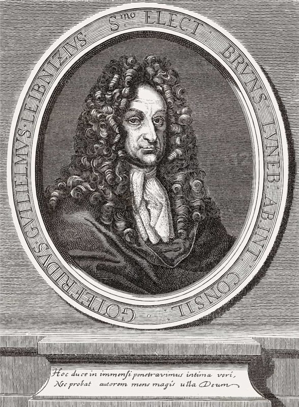 Gottfried Wilhelm Leibnitz, 1646, 1716, German Scientist