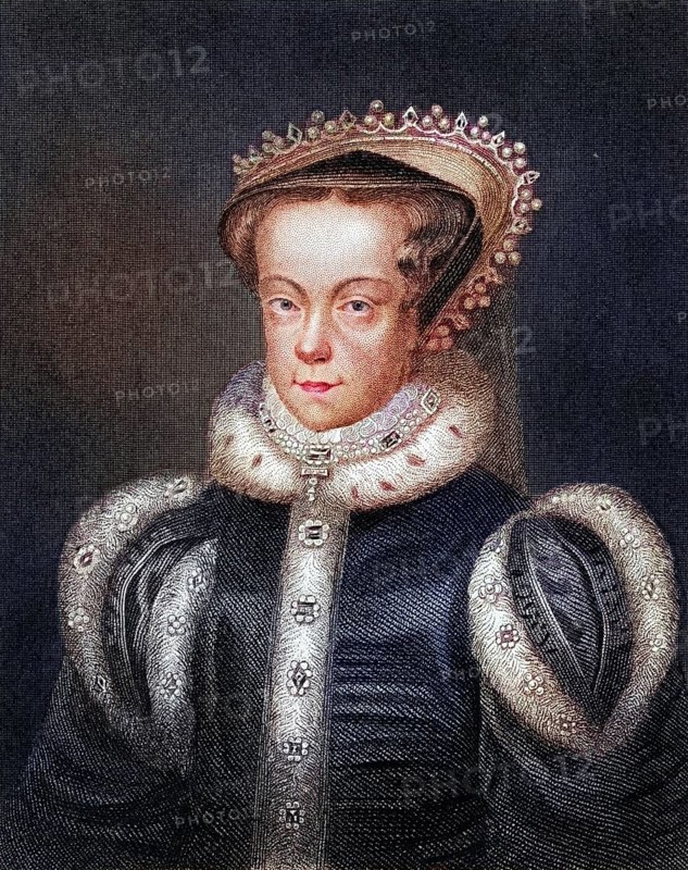 Mary, Queen of Scots, 1542-1587, also Mary Stuart, daughter of James V, King of Scotland, Historical, digitally restored reproduction from a 19th century original, Record date not stated