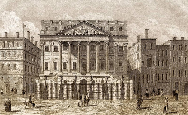 Mansion House, die offizielle Residenz des Oberbürgermeisters von London, 18.