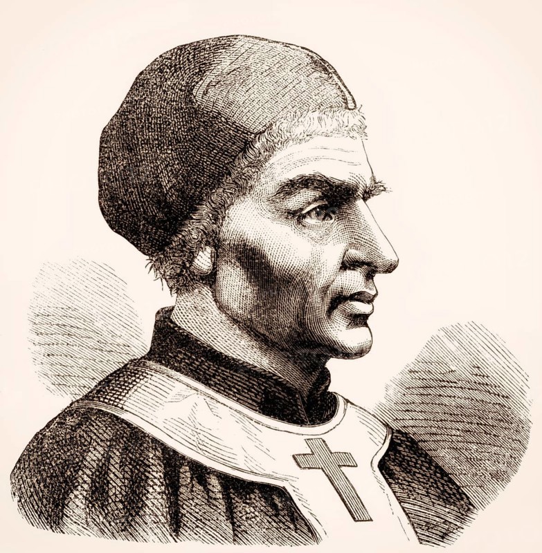 Pope Saint Nicholas I or Saint Nicholas the Great, Pope from 24 April 858 to his death in 867
