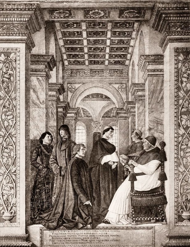 Pope Sixtus IV, 1414 –1484, born Francesco della Rovere, Pope from 1471 to his death