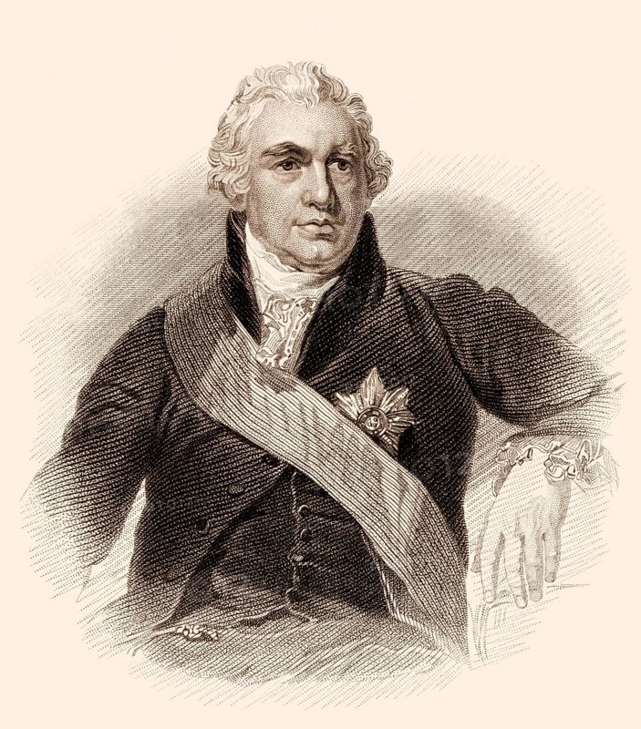 Sir Joseph Banks, 1. Baronet, 1743-1820, britischer Naturforscher, Botaniker und Förderer der Naturwissenschaften