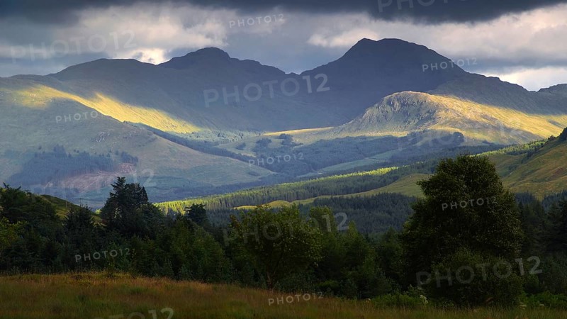 Europe, Scotland, England, landscape near Glencoe, Highlands