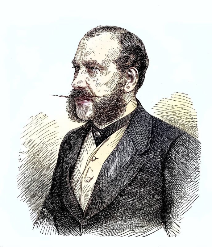Carlos Marfori y Callejas (1821-1892), Spanish politician, Historical, digitally restored reproduction of a 19th century original