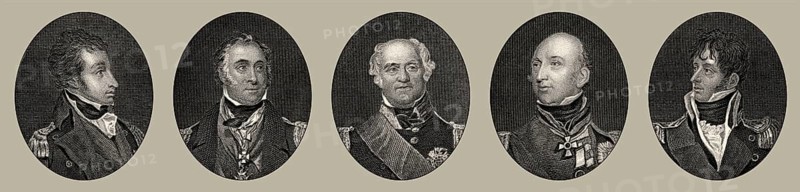 Offiziere der britischen Royal Navy, 18. Jahrhundert