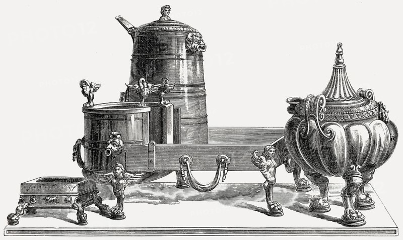 Kitchen instruments in ancient Rome