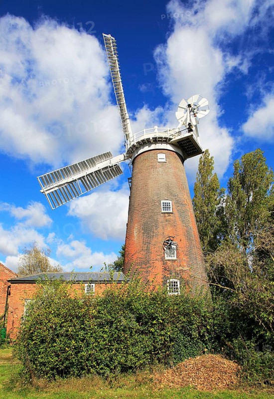 Buttrum's Windmill, Woodbridge, Suffolk, England, UK built 1836 John Whitmore