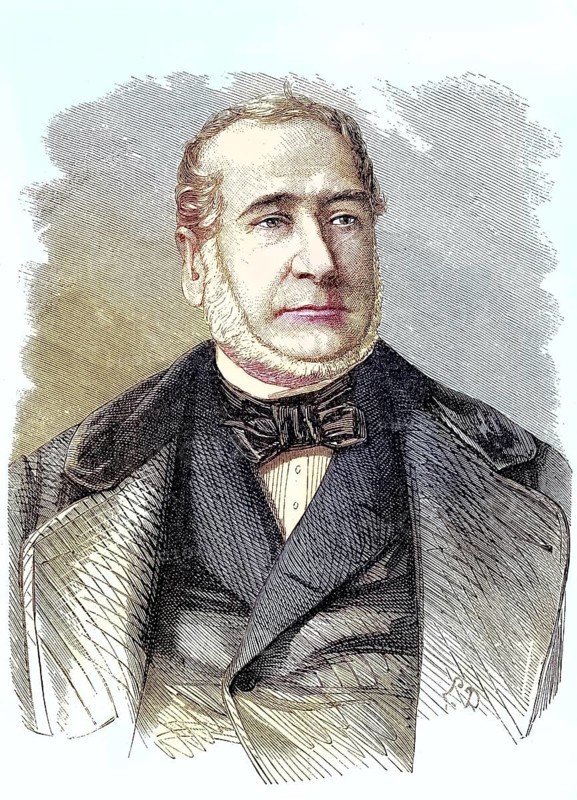 Leonor-Joseph Havin (2 April 1799 - 12 November 1868) was a French publicist and politician, Historical, digitally restored reproduction of a 19th century original