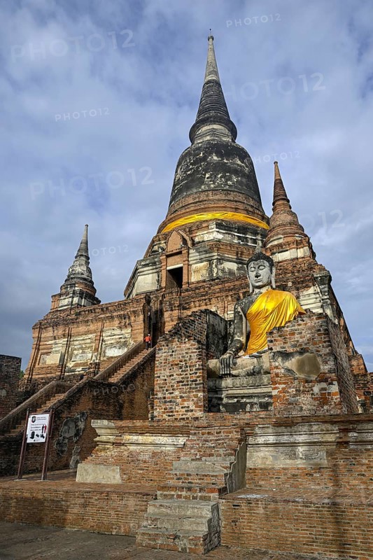 Wat Yai Chai Mongkhon, Buddhist temple, Ayutthaya, Ayutthaya Province, Thailand