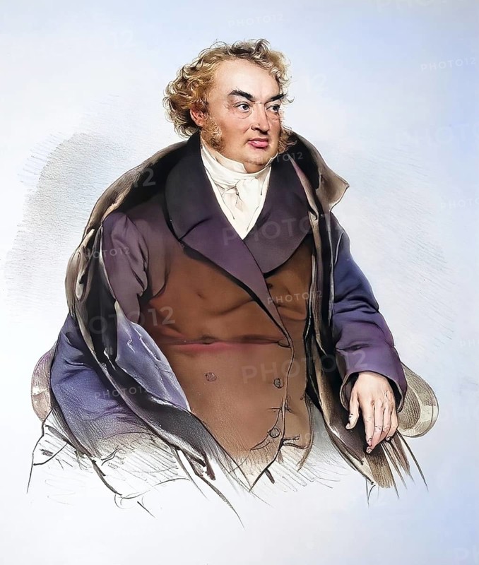 Bruno Görgen, 22 August 1777, 29 May 1842, was an Austrian psychiatrist, Historical, digitally restored reproduction from a 19th century original, Record date not stated