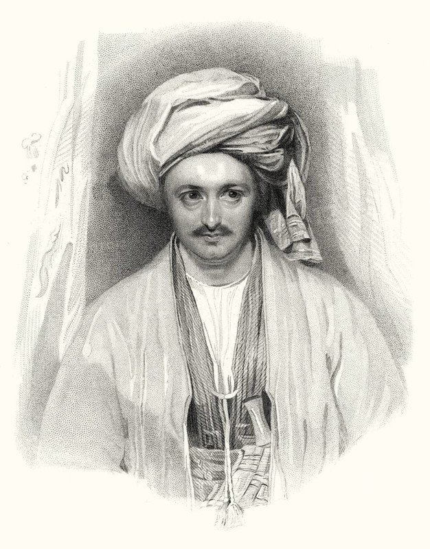 Captain Sir Alexander Burnes, 1805 – 1841, a Scottish explorer and diplomat