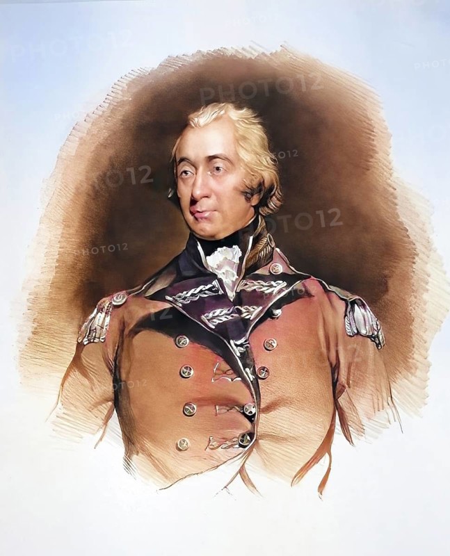 George August Francis Rawdon-Hastings, 2nd Marques of Hastings, Earl of Rawdon and Moira (1808-1844), Historical, digitally restored reproduction from a 19th century original, Record date not stated