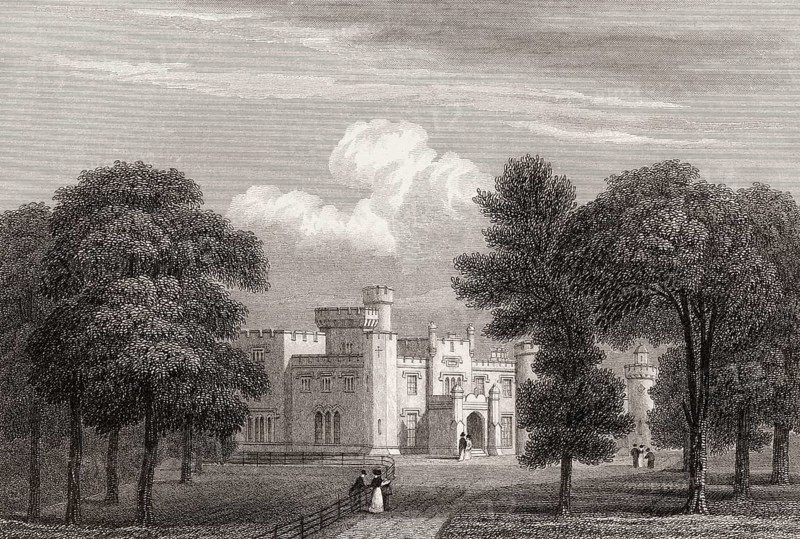 Balloch Castle, West Dunbartonshire, 19th century, from Modern Athens by Th. H. Shepherd