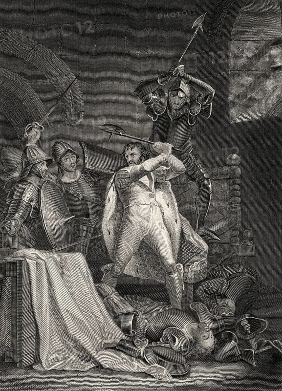 Tod von Richard II, Die Tragödie von König Richard dem Zweiten, ein Historienspiel von William Shakespeare