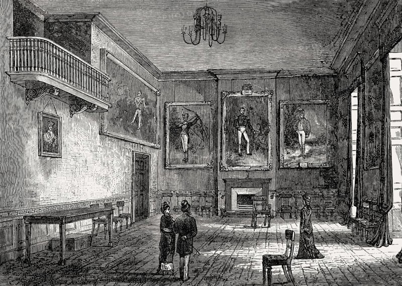 The Archers' Hall, Edinburgh, Scotland, 19th century