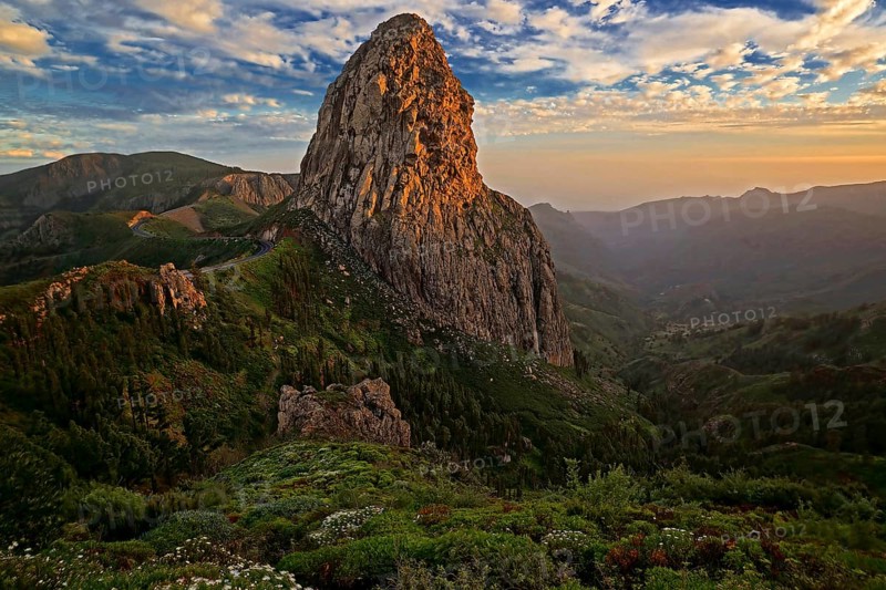 Canary Islands, La Gomera, Mirador de los Roques, La Gomera, Canary Islands, Spain