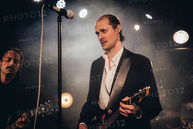 Singer Ben Hartmann from Billions live on 10 years of cocaine and raspberry ice cream tour 2026 in Berlin's ballroom Kreuzberg on 05.02.2026