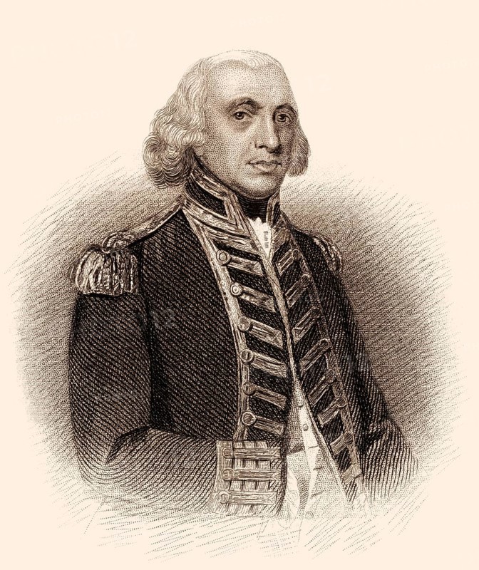 Admiral der Flotte Richard Howe, 1. Earl Howe, 1726-1799, britischer Marineoffizier