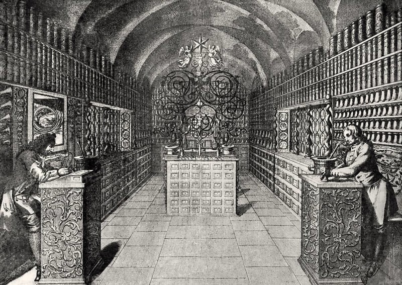 Old German pharmacy