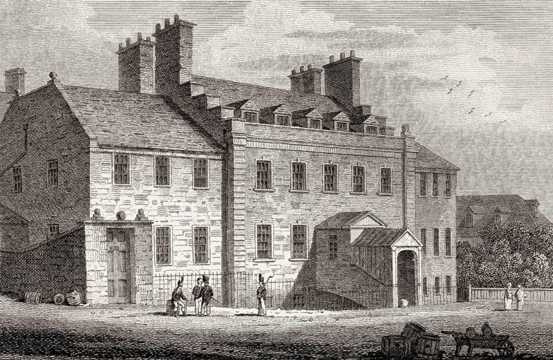 Edinburgh Castle, Governor's House, Edinburgh, Scotland, 19th century, Views in Edinburgh by J. & H. S. Storer